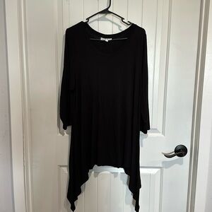 Black tunic shirt